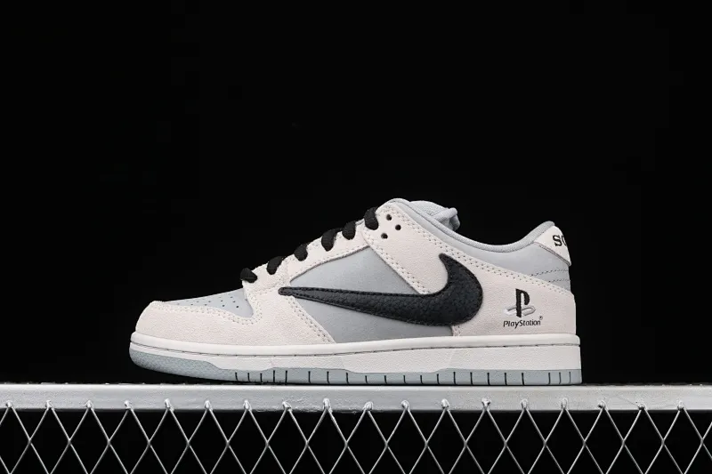 All Categories Nk SB Dunk Series Nk SB Dunk Low Low-top Skateboard Shoes J Version Travis Scott x PlayStation